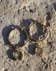 Horse Shoe Hoop Earrings