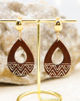 Native Spirit Hand Painted Earrings