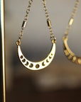 Moon Phase Earrings