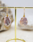 Blush Baroque Pearl Blossom Earrings