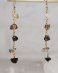 Smoky Quartz Sway Earring