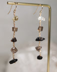 Smoky Quartz Sway Earring