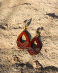 Native Spirit  Hand Painted Earrings